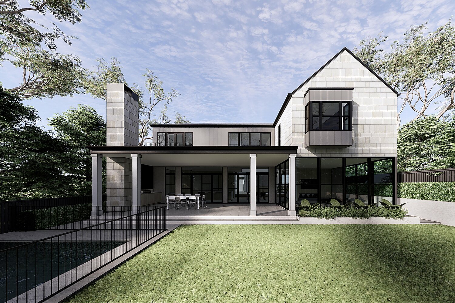 MACARTNEY | Big House Little House - residential building design brisbane